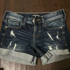 Express Jean Shorts